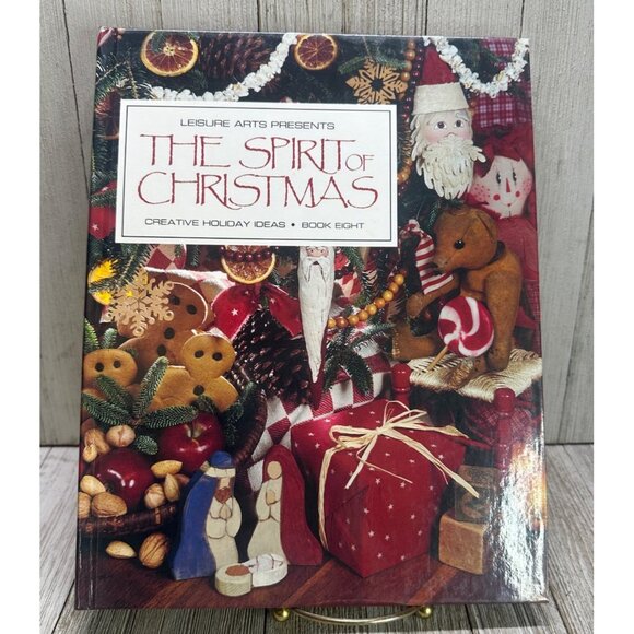 Vtg The Spirit of Christmas: Creative Holiday Ideas Book 8 by Leisure Arts Gift - Picture 1 of 4